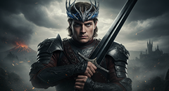 Aegon I Targaryen the Conqueror, founder of the Targaryen family tree, rider of Balerion