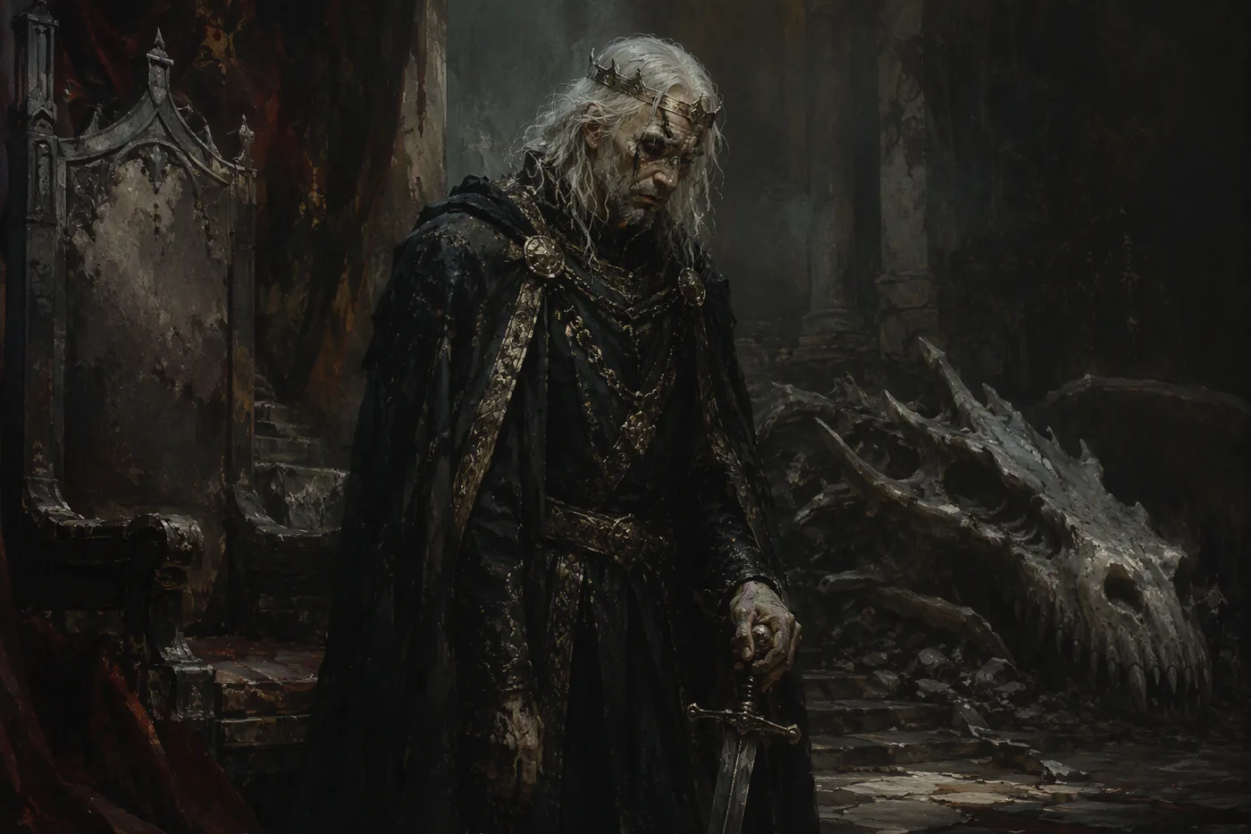 Aegon III the Dragonbane, the broken young king