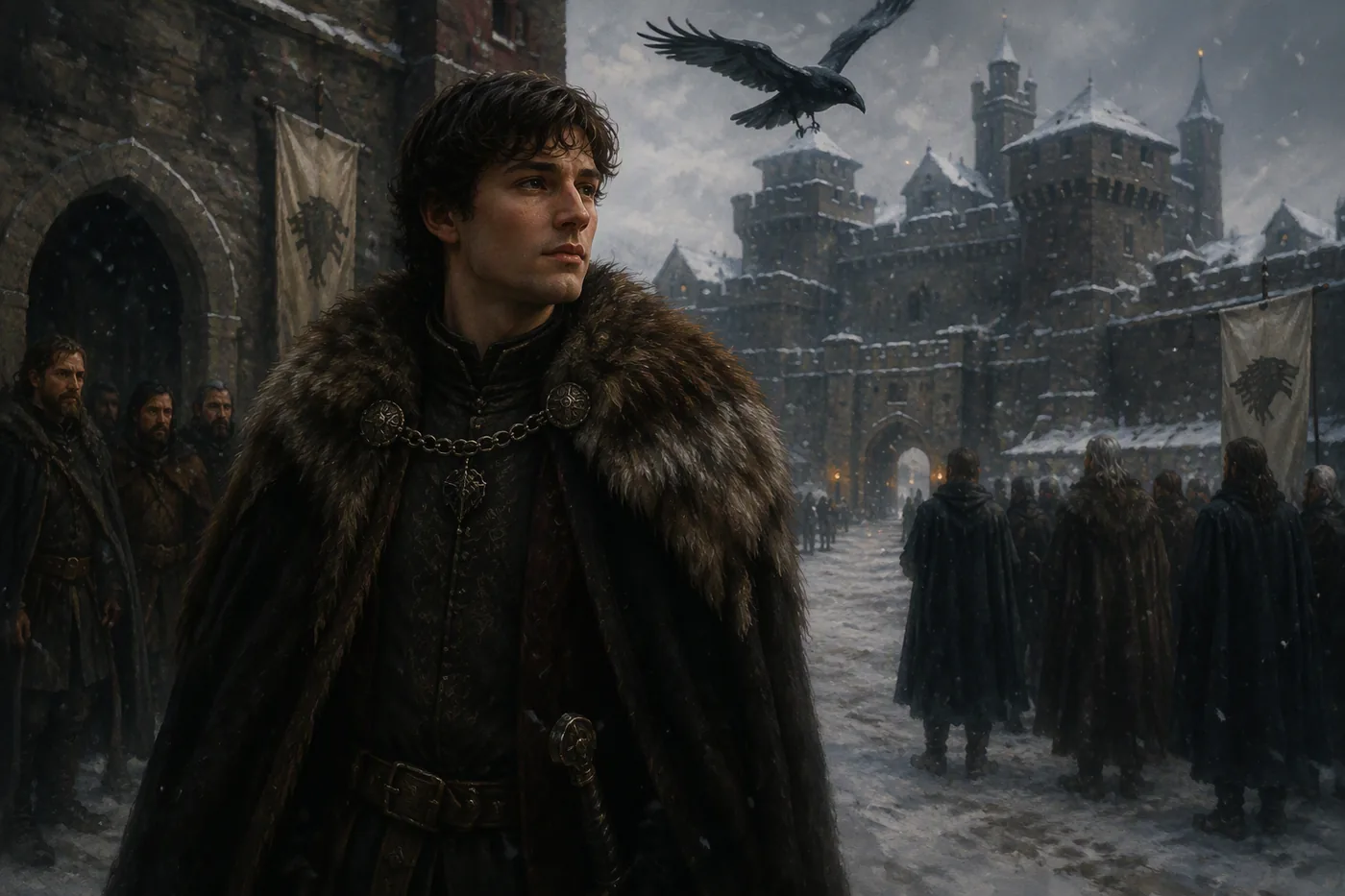 Prince Jacaerys Velaryon on his dragon Vermax